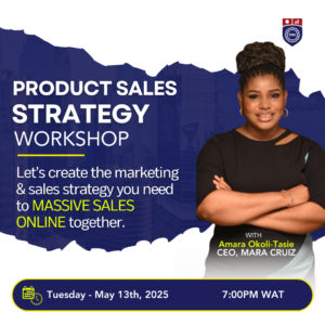 Product Sales Strategy Workshop